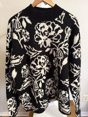 Express Floral Sweater